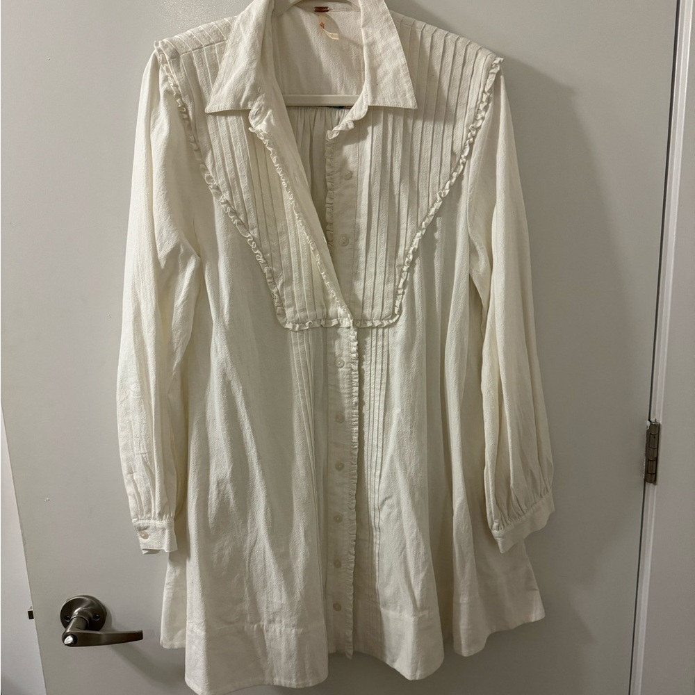 Free People Mini White Dress